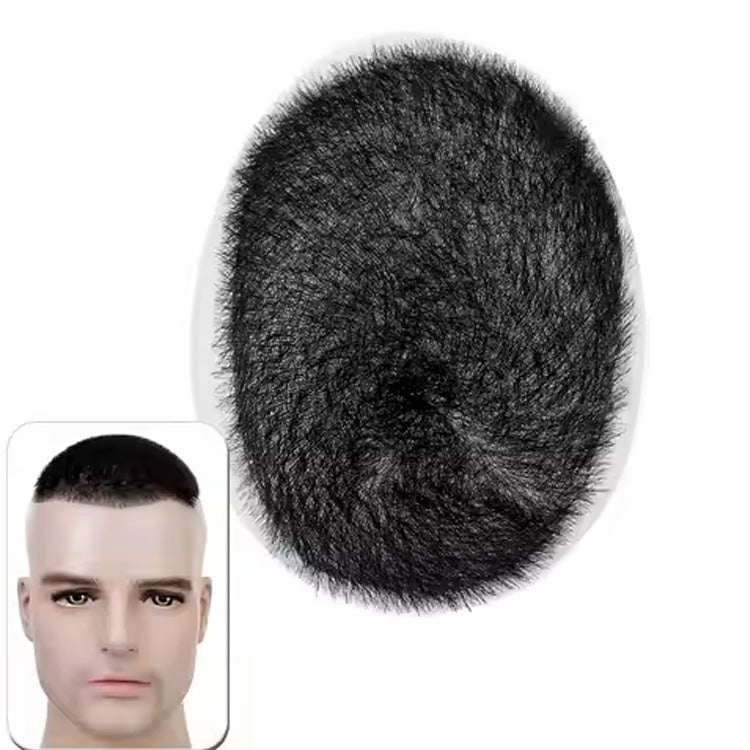 1CM Ultra Thin Skin Full PU Buzz Cut Hair System for Men Rich Choices