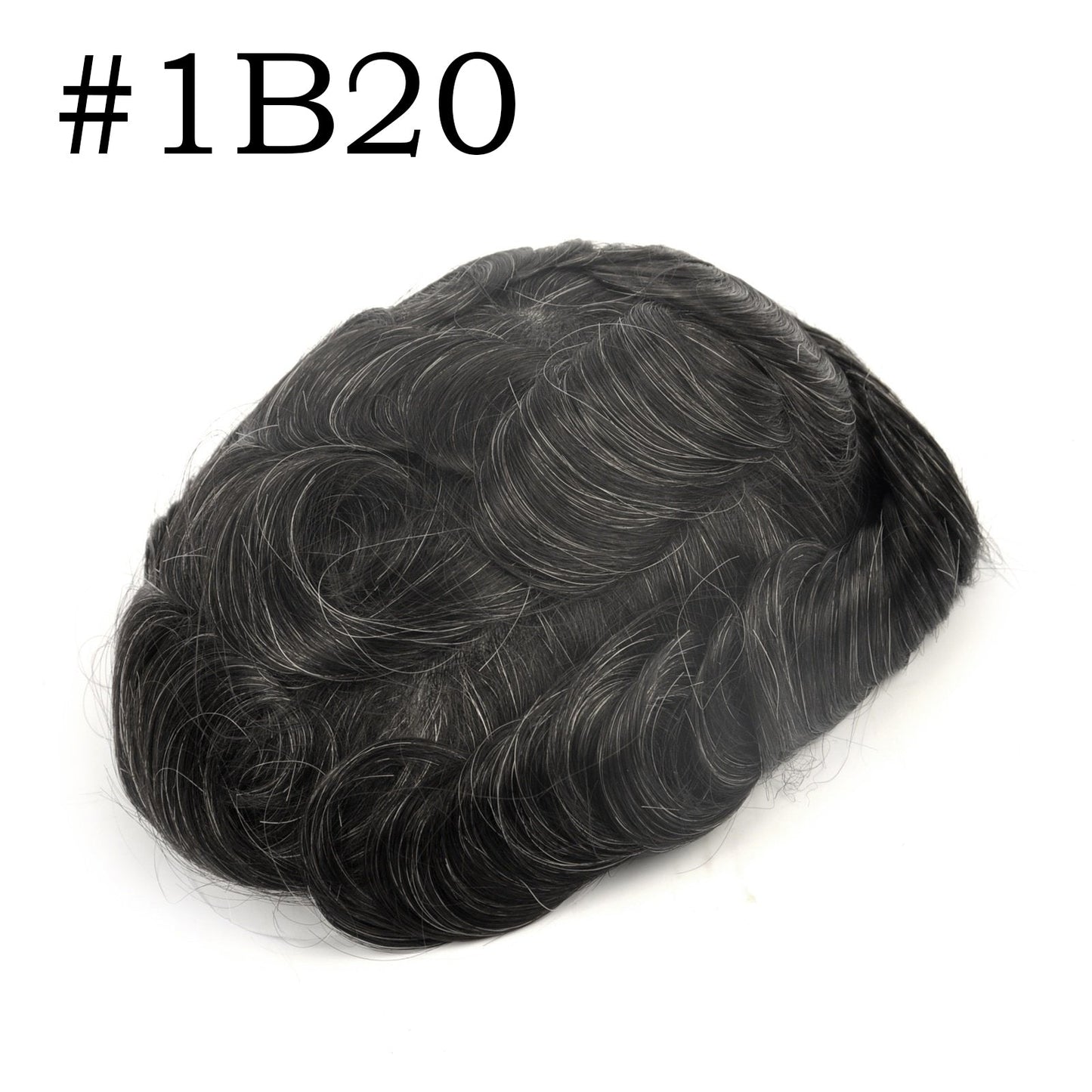 Black Full Lace Toupee For Men Human Hair