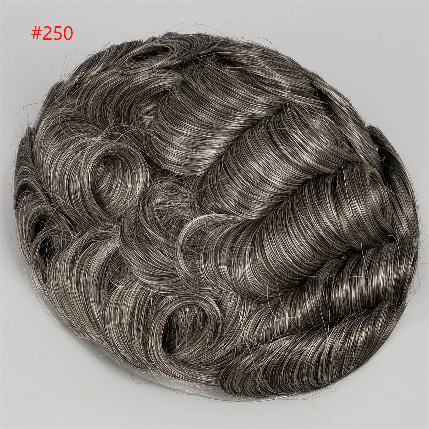 0.02-0.04mm Full PU Ultra Thin Skin Men Toupee Male Short Wave Human Hair Mens Wigs Replacement Systems