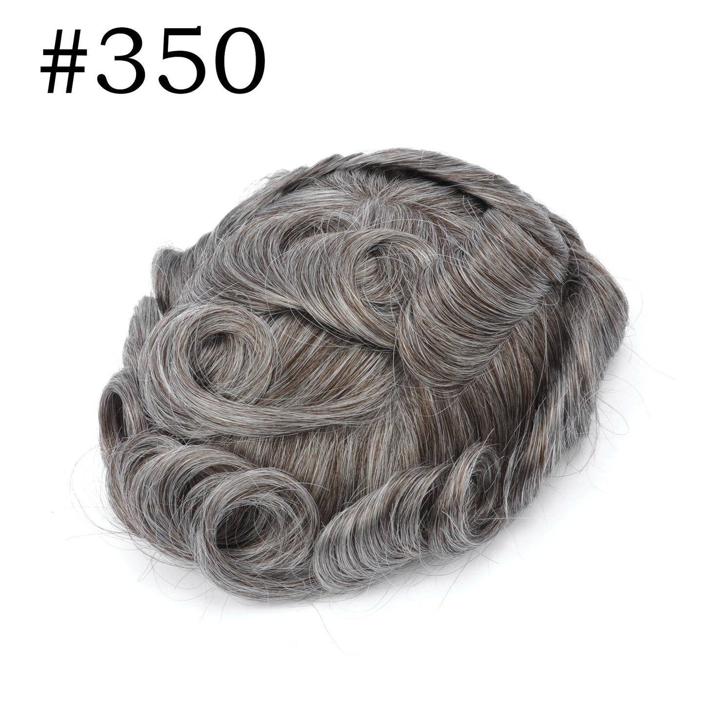 0.02-0.04mm Full PU Ultra Thin Skin Men Toupee Male Short Wave Human Hair Mens Wigs Replacement Systems