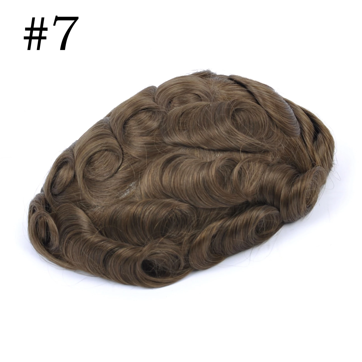 Black Full Lace Toupee For Men Human Hair